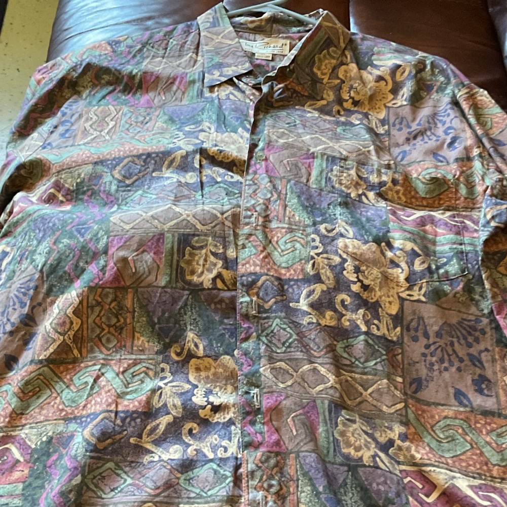 Vintage Hawaiian Tori Richard Shirt XL